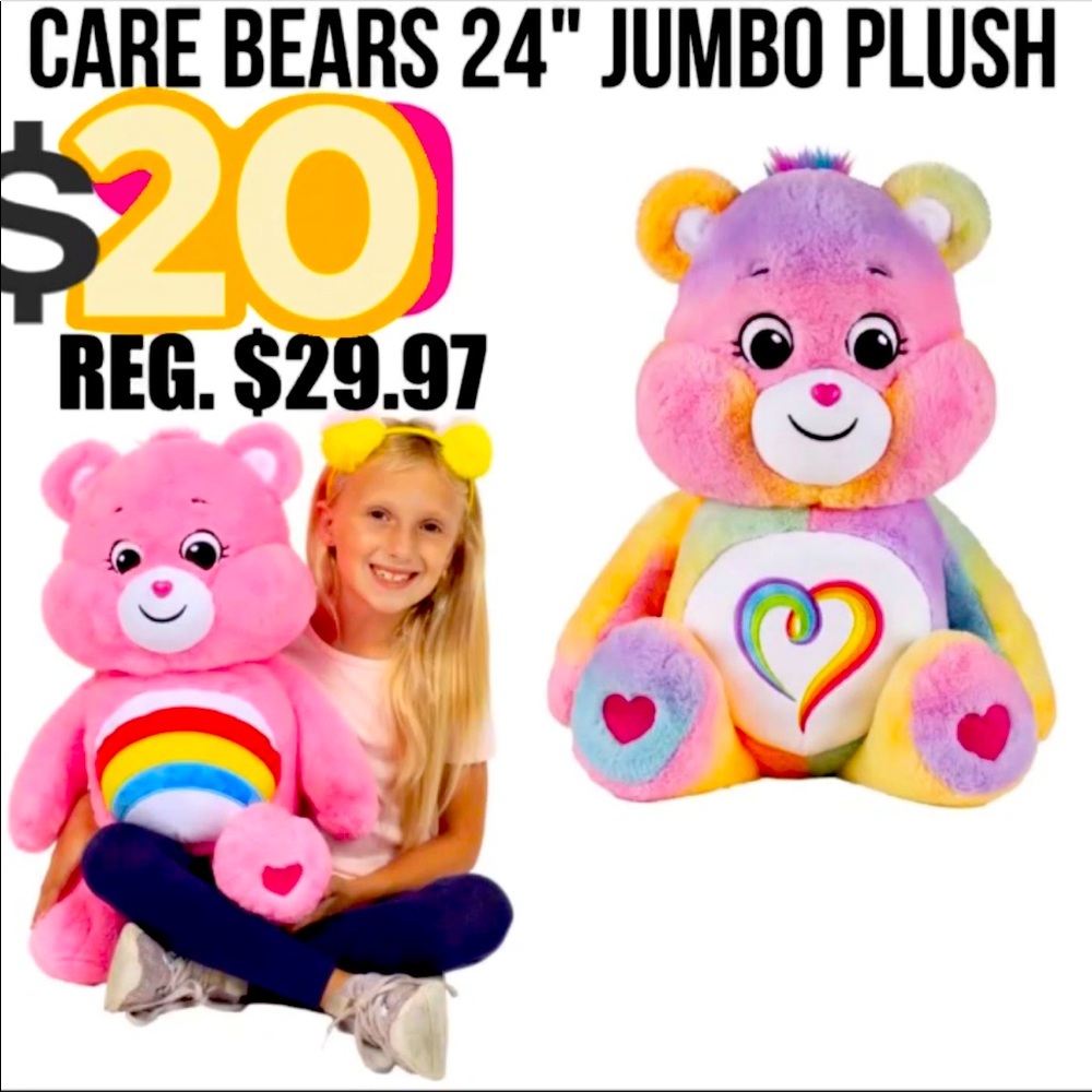 Care Bears jumbo plush